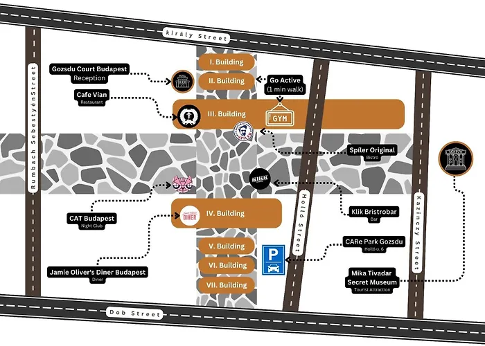 Hotel Gozsdu Court 3*